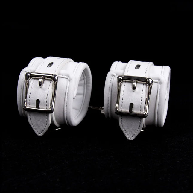 High Quality Adult Toys Sex Products Soft Leather Sponge Handcuffs Ankle Cuff Collar Bdsm Toys Bondage Gear Sex Toys Adult Games