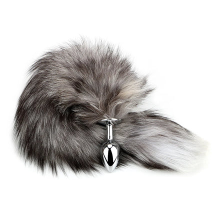 25mm Sexy Fox Tail Hairy Anal Plug For Women Men Butt Dilator Couple Tools Sex Toys Adult Games Erotic Products Bondage Set Shop