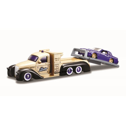Maisto 1:64 1957 Chevrolet Flatbed Design elite transport die-cast precision model car Model collection gift