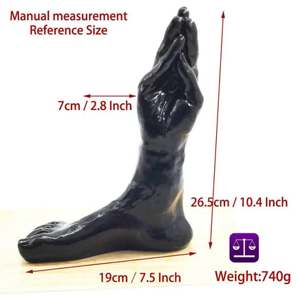 Huge Dildo Masturbator Adult Sex Toys Vagina Anal Stuffed Plug Suction Big Hand Foot Long Large Penis Dick Women Men Couples Gay