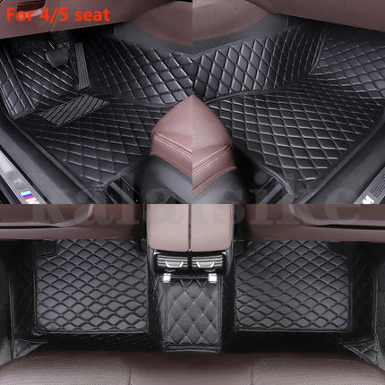 Custom Car Floor Mat for 5 seat dropshipping
