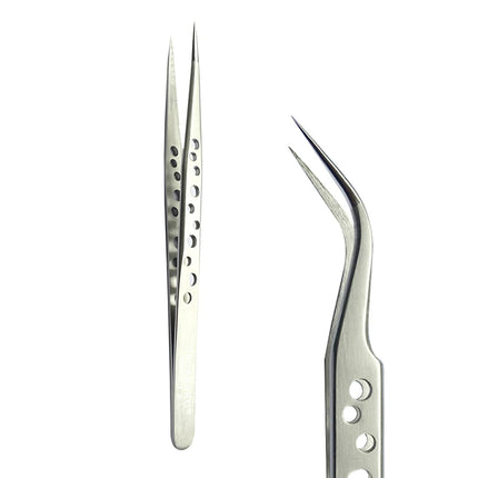 NAGARAKU Makeup Eyelashes 2pcs set N-01 N-02  Eyelashes Tweezers NH-12 NH-15  Accurate Lashes ST-12 ST-15  Pincet Stainless