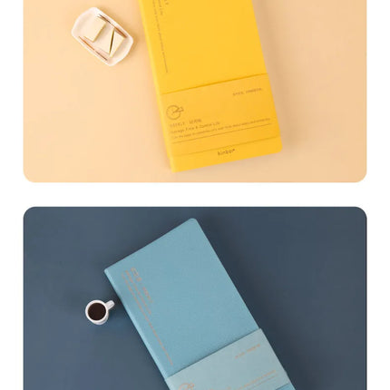 Kinbor Weekly Planner Notebook UnDated Agenda Schedule Daily Monthly Journal Book Portable Record Diary Plan Notepad Stationery