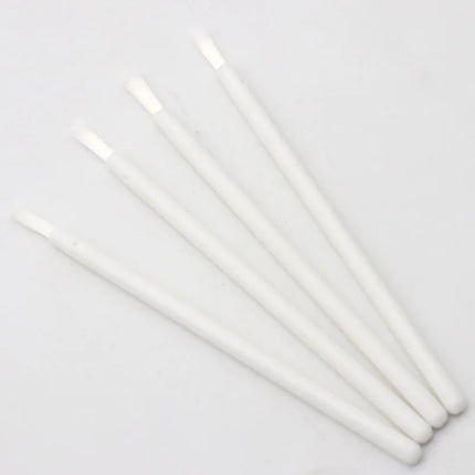 100 pcs Disposable Nylon Fiber Lip Brush Lipstick Wands Clean Applicator lip Gloss Brushes portable Cosmetic women Makeup Tools
