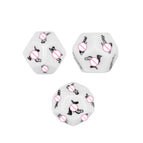 3pcs white
