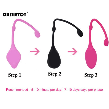 Safe Silicone Smart Kegel Ball Adult Couples Sex Toys For Women Supplies Masturbation Massage Ball Vagina Tighten Exercise