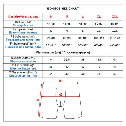 Long Leg Shorts Boxer Men’s Underwear Men Panties Men Underpants Boxershorts High Quality Natural Cotton Sexy