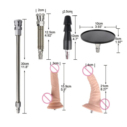 Sex Machine Sav Elastic Contraction Adapter for V-U-LOCK Attachments Dildo Saber Jigsaw Reciprocating Saw A Large Animal Dildo