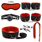 nylon 7pcs  red