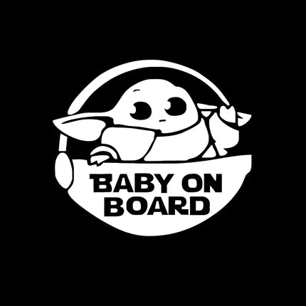 "Baby In Car" Decals Kids Baby On Board Car Sign Sticker Car Decals Vinyl Sticker Family Auto Cover Baby Protect