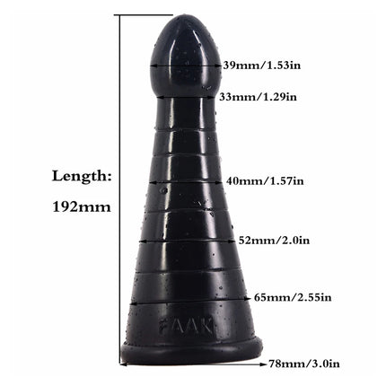 ROUGH BEAST Anal Plug Big Dildo Suction Cup Butt G-spot Stimulate Fake Penis for Women Men Adult Sex Toys Quick Air Sex Machine