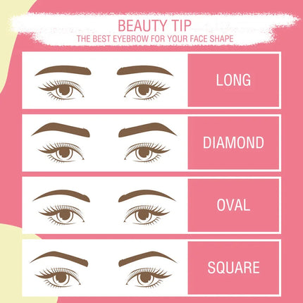 4 Color Brown Eyebrow Pencil Waterproof Sweat-proof Long Lasting Easy To Wear Natural Wood  Eyebrow Pen Makeup Eyebrow Cosmetics