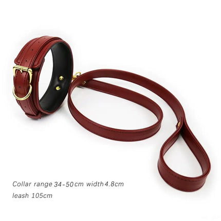 Thierry Sex Toys For Woman Men SM Bondage Set Erotic Restraint Collar & 6 Cuffs & Waistband &Connection Adults Games for Couples