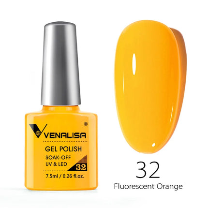 Venalisa VIP4 7.5ml Gel Nail Polish Hema Free Full Coverage Beautiful Semi Permanent Soak Off UV LED Gel Nail Polish Gel Lacquer