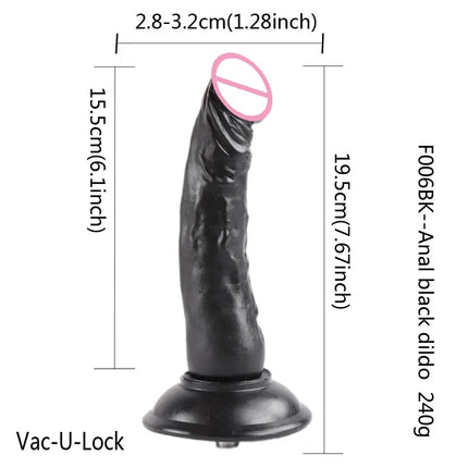 FREDORCH Sex Machine Big black Dildos Quick Connector Vibrator For Women Attachments Toys for Adults Realistic Dildos