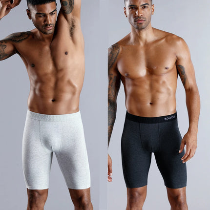 Long Leg Shorts Boxer Men’s Underwear Men Panties Men Underpants Boxershorts High Quality Natural Cotton Sexy