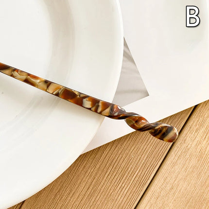 Acetate Hair Sticks Fashion Chinese Style Hairpins Hair Clips Pins Vintage Chopstick Wedding Headwear Hair Jewelry Accessories