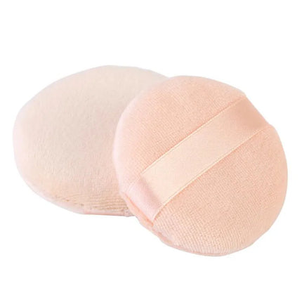 10pcs Professional round Shape Soft Cosmetic Puff Portable Face Body Powder Foundation Makeup Sponge for Facial Body Application