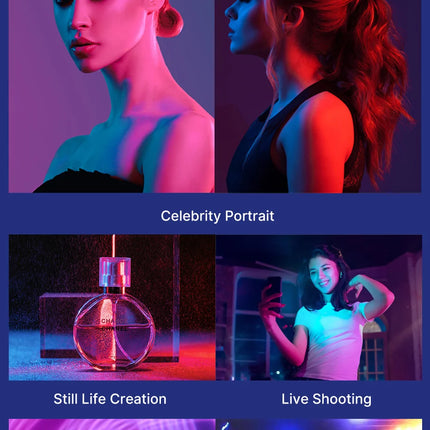 Ulanzi VL110 Handheld RGB Light Tube Stick Video soft Light 2500-9000K LED Photography Stick LED Light Wand Rechargeable