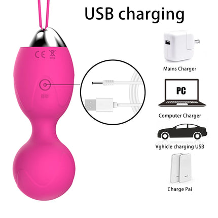 5pcs Medical Silicone Vibrator Kegel Balls Exercise Tightening Device Ball Safe Ben Wa Ball for Women Vaginal massager Adult toy