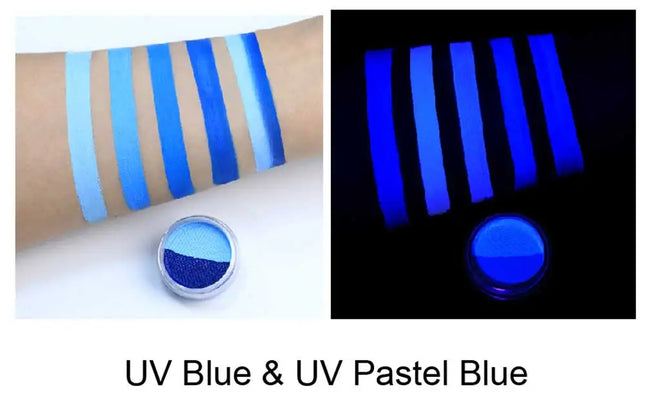 NEON UV Grow Split Eyeliners Water Activated Face Body Candy Color Fluorescent Paint Pigment 2022 Hydra Eyeliner