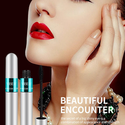 New 4D Silk Fiber Lash Mascara Waterproof VIBELY 3d Mascara For Eyelash Extension Black Thick Lengthening Eye Lashes Cosmetics