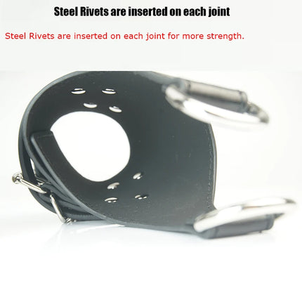 Leather Bondage BDSM Suspension Wrist Cuffs Restraints,Hanging Handcuffs Gloves,Sex Toys For Couples
