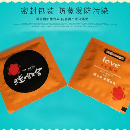 100pcs/lot Aviation individually packed wet wipes disposable wipes customized logo hands cleaning wipes single packet WHOLESALE