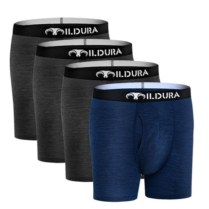 100% Merino Wool Boxer Briefs Men Merino Underwear Base Layer Merino Boxer Brief Underpants Soft Moisture Breathable Asian Size