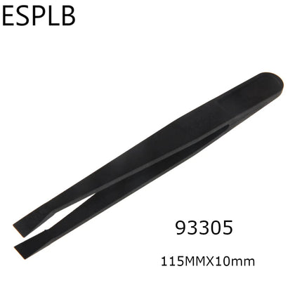 ESPLB 8pcs/Set Anti-Static Plastic Tweezers ESD Curved Straight Forceps Electronic PCB Repair Hand Tools Tweezers