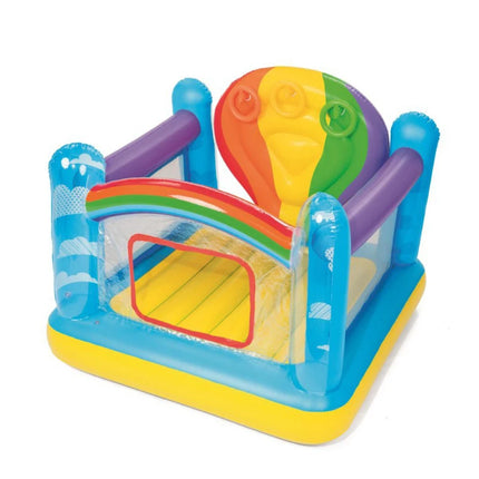 Inflatable Bouncer Toddler Bounce House for Birthday Party Rainbow  Jumping Castle Bouncer Playhouse Children Outdoor Yard Toys