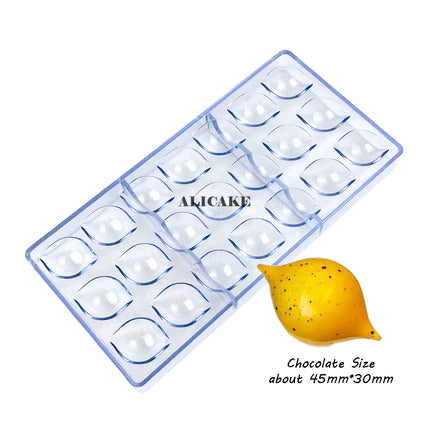 Beginner-Friendly 3D Polycarbonate Chocolate Mold, Easy-Release Sphere Mold for Chocolate Bombs & Bars