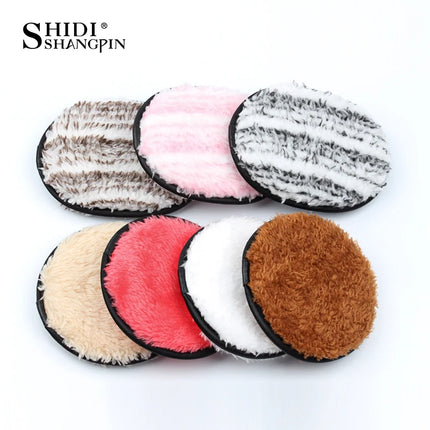 3PCS Makeup Removal Sponge Flutter Wash Cleaning Cotton Flapping Reusable Wet Sponge Face Puff Soft Natural Cleaner Tools NEW
