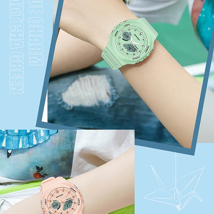 SANDA Outdoor Sports Watches Men Ms LED Digital Watches Military Waterproof Date Electronic Watch Boy Girl Relogio Masculino