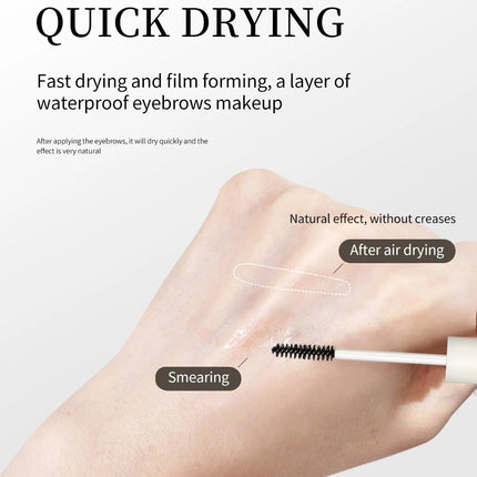 NICEFACE Eyebrow Styling Gel Waterproof Transparent Eyebrow Wax Set Brow Gel For Eyebrow Long-lasting Makeup Eyebrow Sculpt Soap