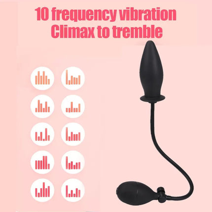 Adult Toys G spot Expansion Stimulate Sex Tool Inflatable Anal Butt Plug Dilator Big Dildo Insertion Male Prostate Toy Massager