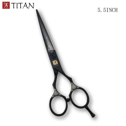 TITAN Hair Cut Thinning Cutting Scissors Hairdressing Barber Scissors JAPAN STEEL 5.5 Inch 6.0 Inch