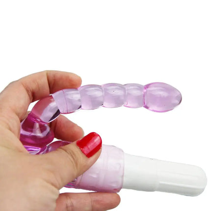 Candiway Low Noise Pull Beads Vibrator 1AA Battery Masturbation Vibrating G-spot Stimulation Adult Sex Toys For Women