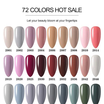 Clou Beaute Gel Nail Polish Neon Brown Royal Blue Red Green Pastal Nude Nail Art Varnishes Gel Lacquer HEMA/TPO FREE UV Gel Nail