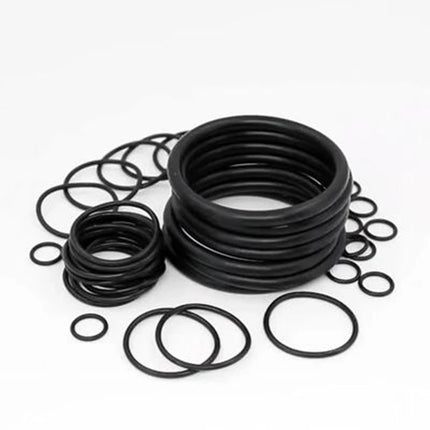 120pcs/Lot 9 Size Complete Variety Rubber O-Ring Windproof Gas Seal For Dupont & Famous Brand Lighters Gasket Repair Accessory