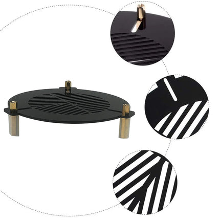 EYSDON Bahtinov Mask Focusing Mask Fish Bone Plate for Telescopes (for Outer Diameter from 100mm-140mm)