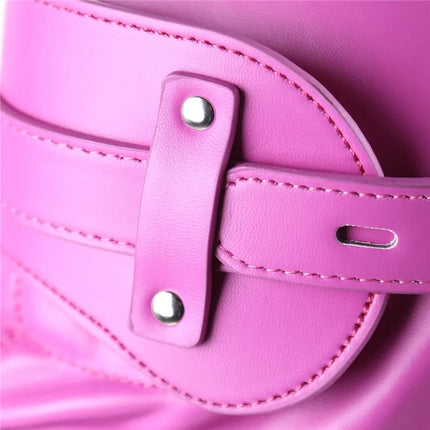 SM Leather Padded Hood Blindfold With Open Mouth Penis Gag Dildo Gag,Fetish Slave BDSM Bondage Head Harness Sex Mask Erotic Toys