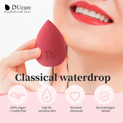 DUcare Water Drop Makeup Sponge Professional Cosmetic Puff For Foundation Concealer BB cream Blending Egg Sponge Makeup Tools