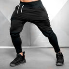 Black (No logo) / L