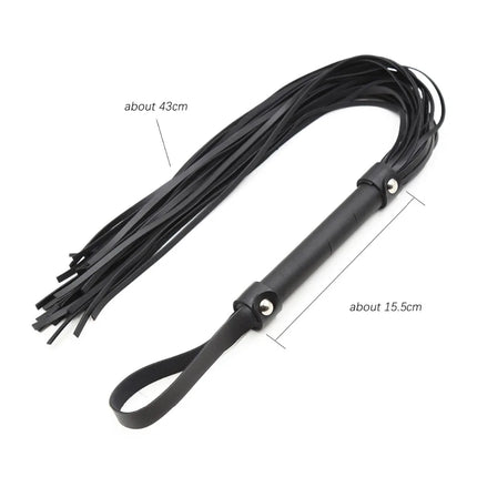 Thierry BDSM Bondage Sex Toys for Couples PU Leather Flogger Bondage Sex Whip Flogger BDSM Slave Whip Spanking Butt Adult Games