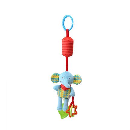 Baby Rattles Mobiles Cartoon Animal Bell Toy Newborn Baby Rattle Hanging Plush Lovely 0-24 Months Teether Toys Christmas Gift