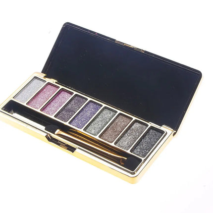 9 colors Fashion Eyeshadow Palette Matte Eyeshadow Glitter Eye Shadow Makeup Cosmetics For Women Wholesale Nude Shades