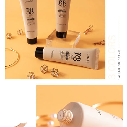 BB Cream Base Makeup Long Lasting Waterproof Brighten Skin Tone Cover Blemishes 30ml Concealer Foundation Liquid Face Makeup