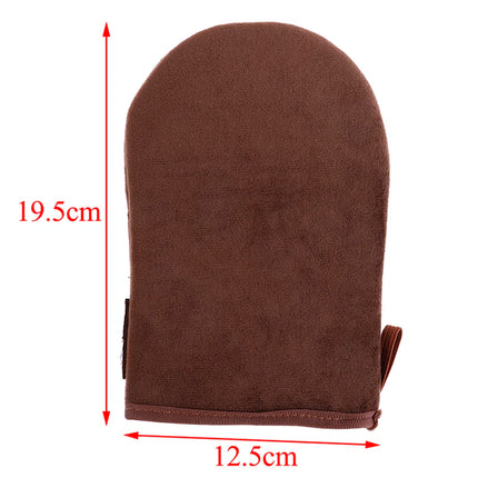 High Quality Brown Black Reusable Body Self Fake Tan Applicator Tanning Gloves Cream Lotion Mousse Glove Self Tanner