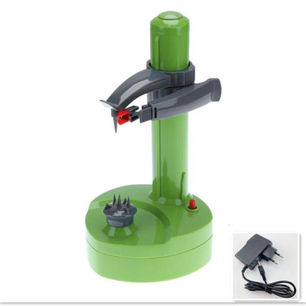 Multifunction Stainless Steel Electric Peeler Automatic Fruit Peeler Vegetable Cutter Three Spare Blades Potato Peeler Machine